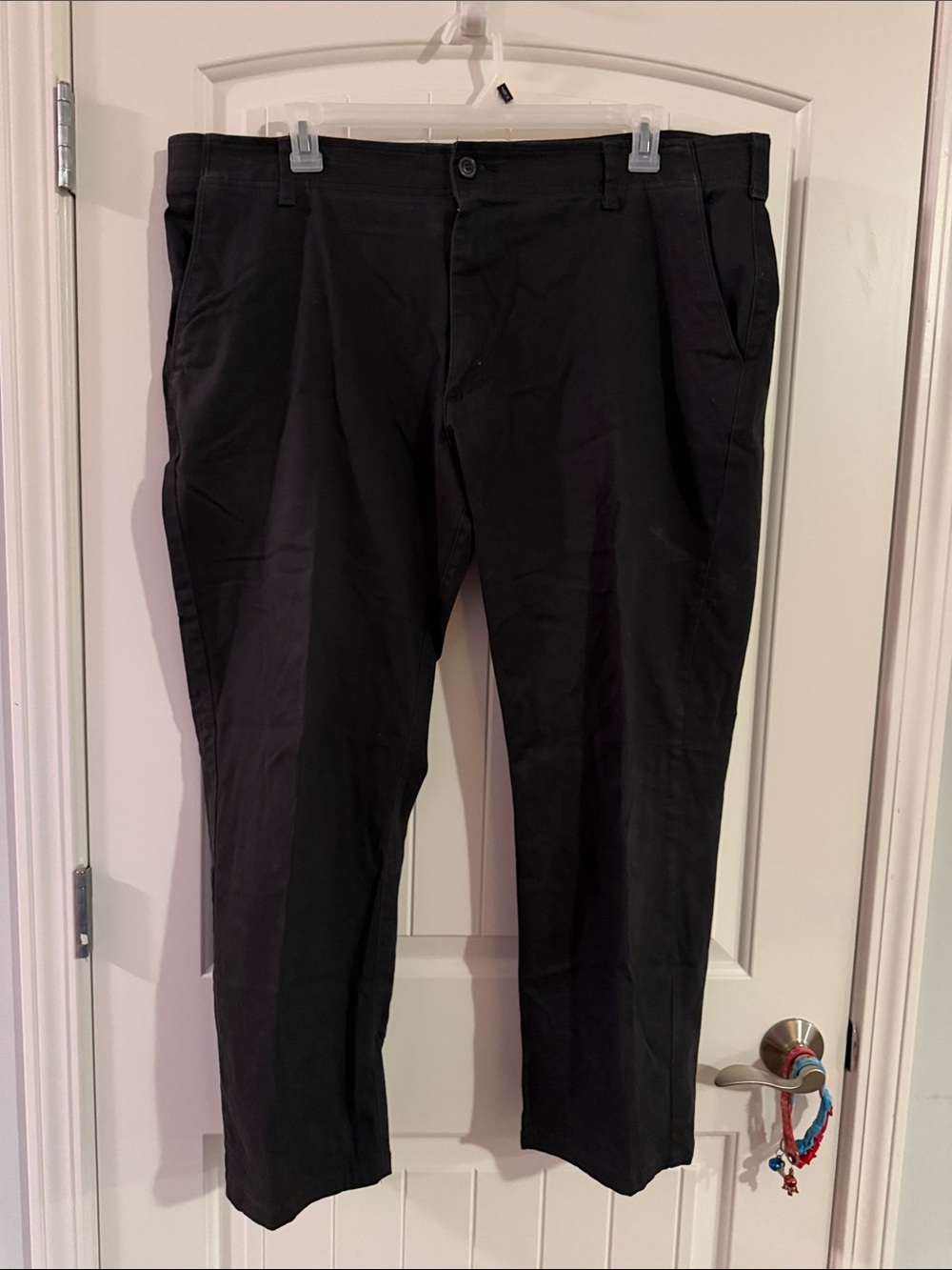 Lee Extreme Comfort Men's Black Chinos
